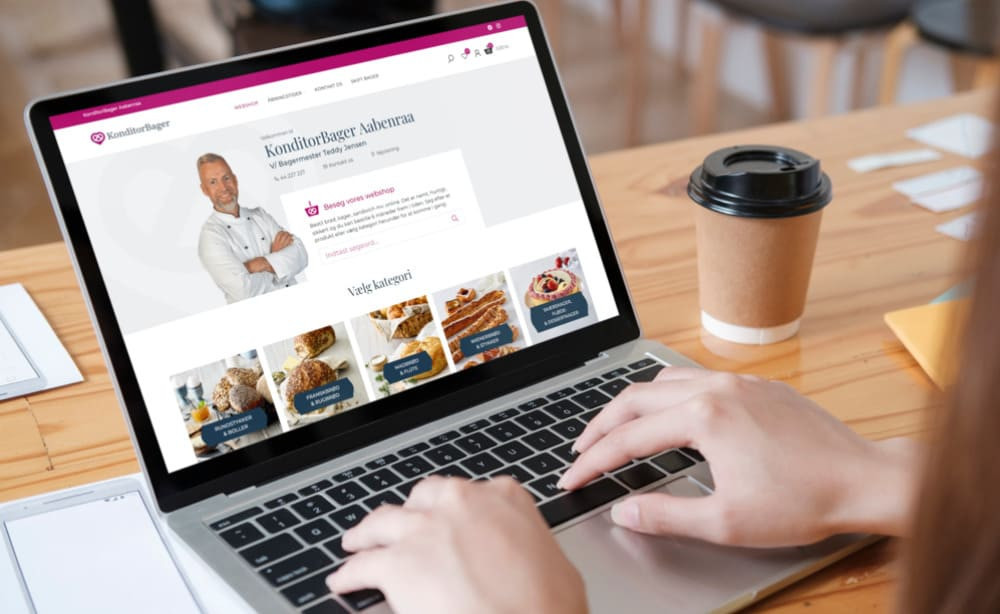 New Webshop for KonditorBager Aabenraa