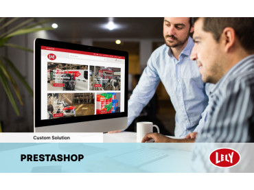 Custom PrestaShop for Lely Center Tarm Custom PrestaShop for Lely Center Tarm