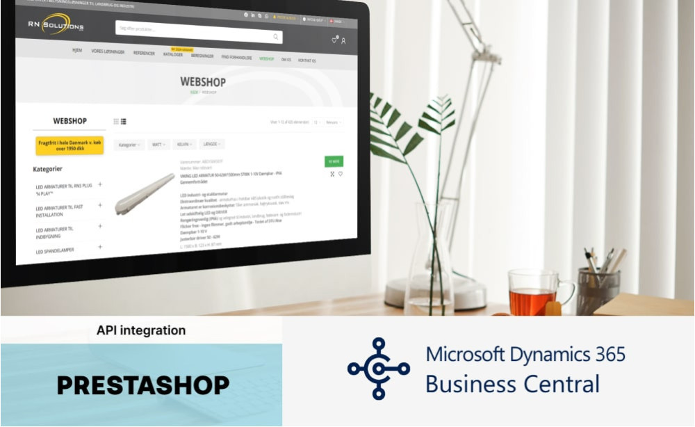 PrestaShop Business Central Integration