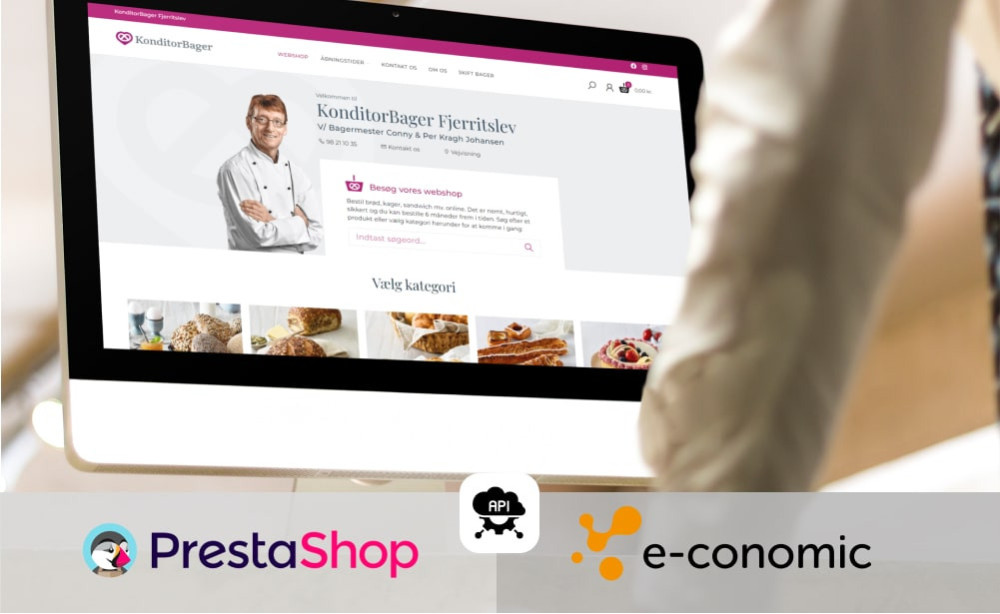 New Webshop: KonditorBager Fjerritslev