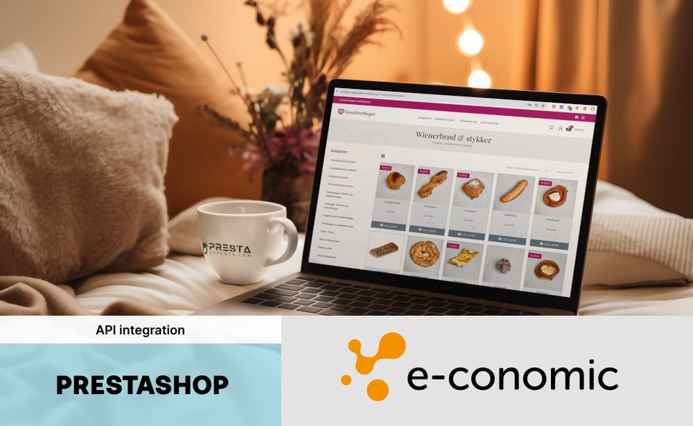 New PrestaShop: KonditorBager Vordingborg